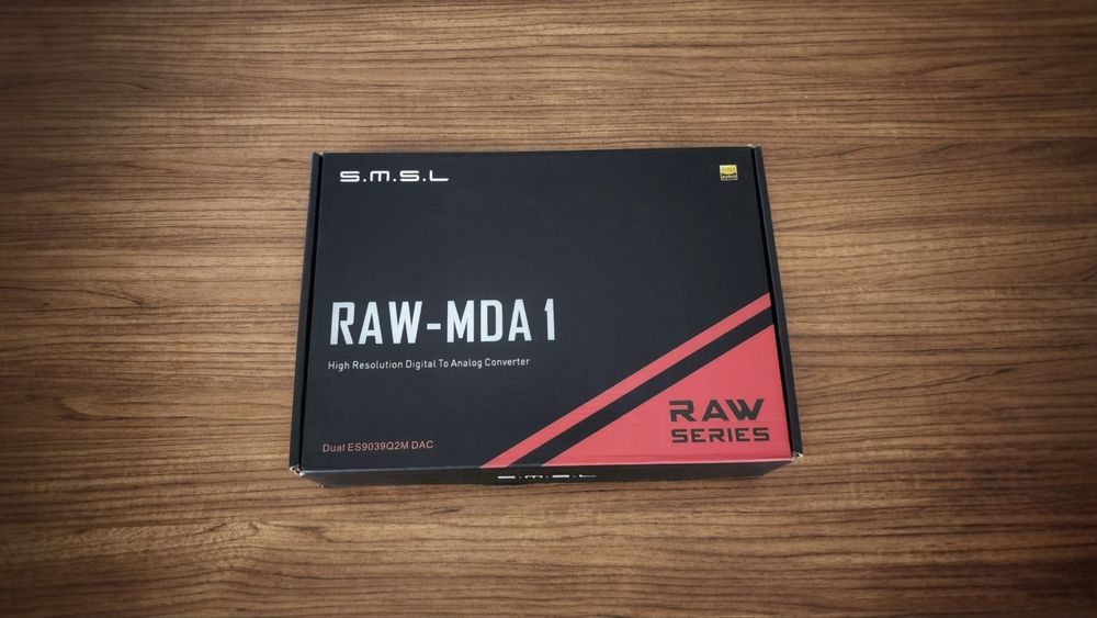 Smsl Raw-MDA1 - DAC și amplificator de căști Dual ES9039Q2M MQA LDAC)