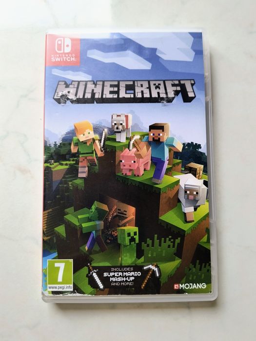 Nintendo switch+Minecraft, FIFA 22,23,24