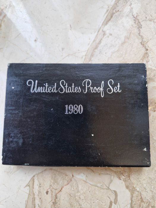 Сет монети САЩ 1980г