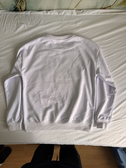 Bluză / Sweatshirt Kenzo Paris Tiger Brodat - Alb, Mărimea S