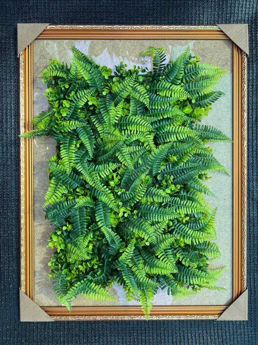 Искусственная трава на стену - Зелёная фотозона для кафе