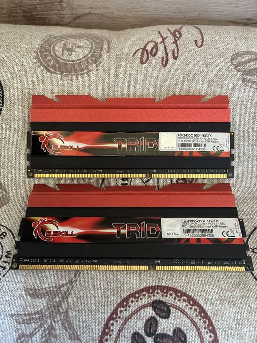 G Skill Trident X 2x8GB DDR3 2400Mhz