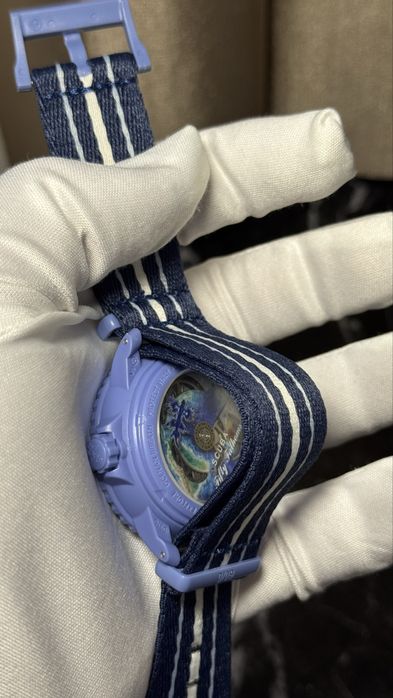 Blancpain X Swatch BIOCERAMIC SCUBA FIFTY FATHOMS COLLECTION Часовник