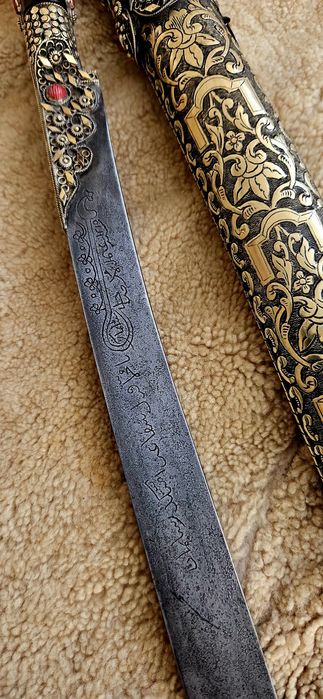 Османски нож ,биволски рог