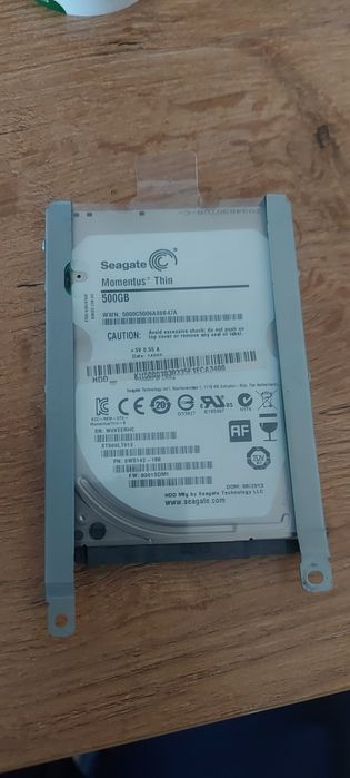 Hardisk laptop Seagate Momentus Thin 500gb