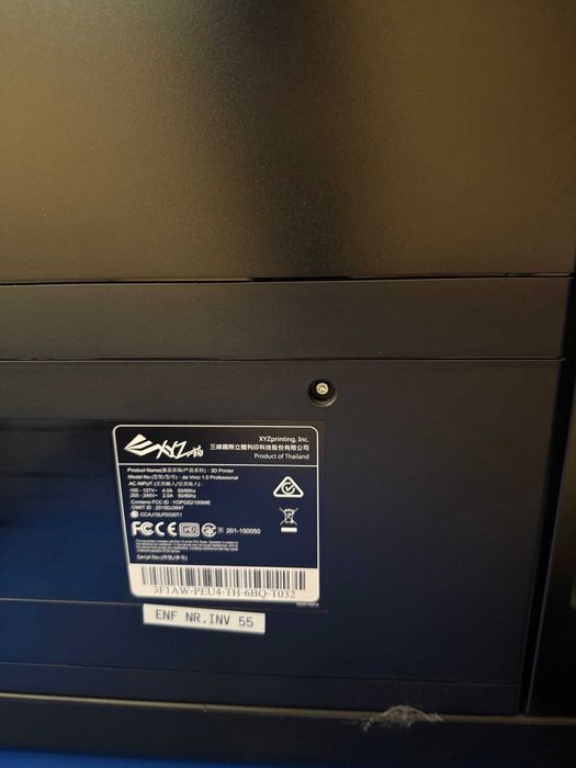 Imprimanta 3D XYZ da Vinci 1.0 Pro