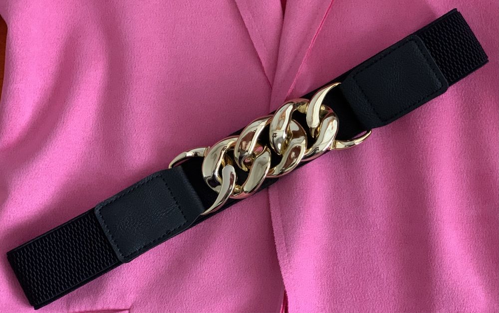 Нов дамски колан естествена  кожа Нови брошки