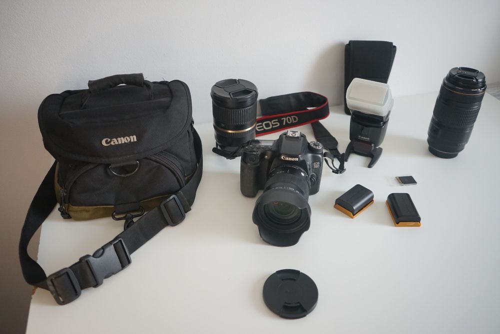 Aparat foto Canon -set complet
