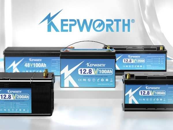 Акумулатор, батерия, 12V100AH LiFePO4 Battery BMS 6000+ Deep Cycle + Зарядно