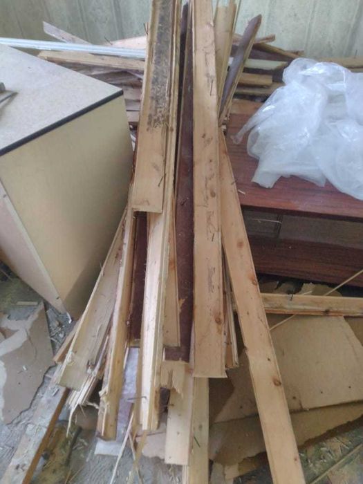 Доски после демонтажа