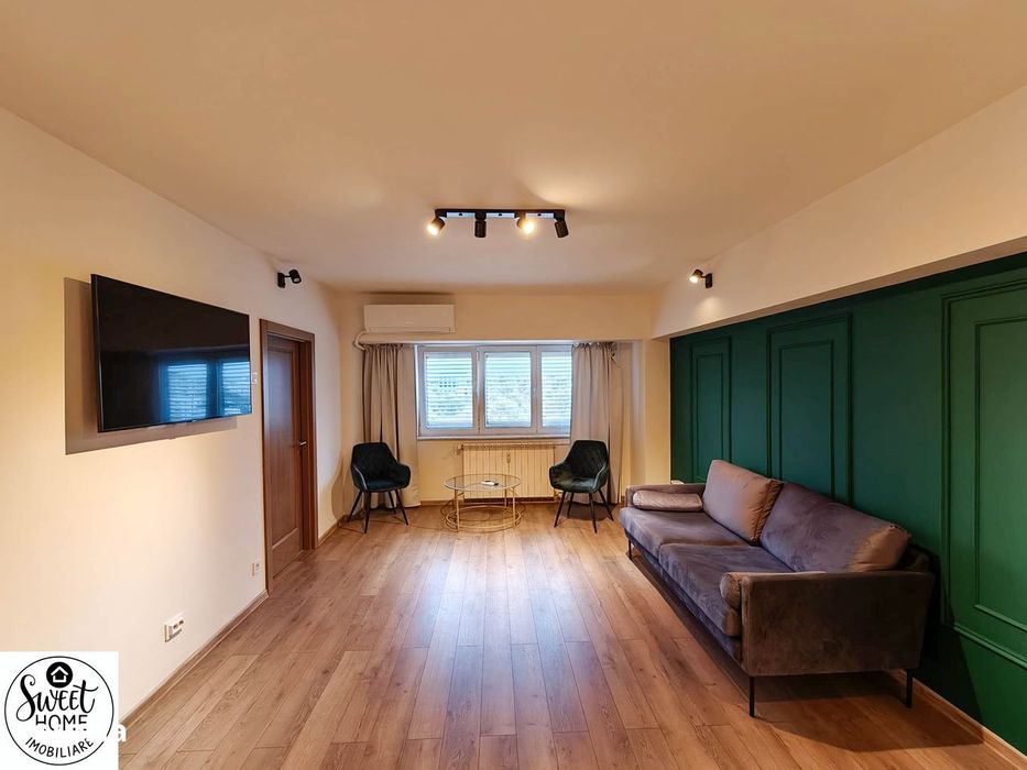 Apartament 4 cam Unirii | 5 min Metrou | Ideal birou | Mobilier inclus