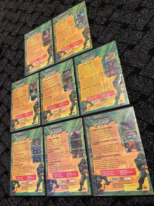 Dvd uri desene animate țestoasele ninja Bucuresti Sectorul 1 • OLX.ro