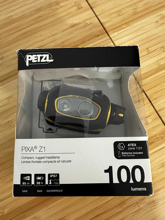 Frontala Lanterna Petzl Pixa Z1 BlackYellow