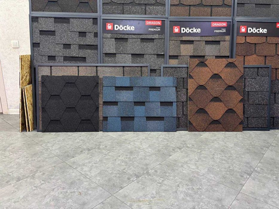 Мягкая кровля гибкая черепица и аксессуары