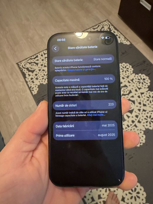 iPhone 16 Pro 128GB black baterie 100%