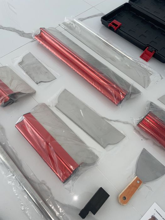 Gletiera telescopică set complet 8 gletiere profesionale telescop glet