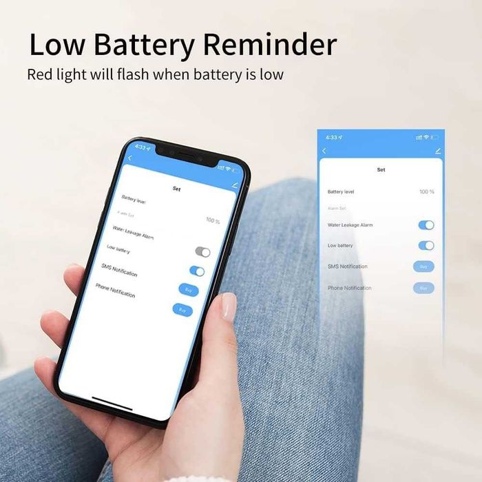 eMylo детектор за течове на вода WiFi