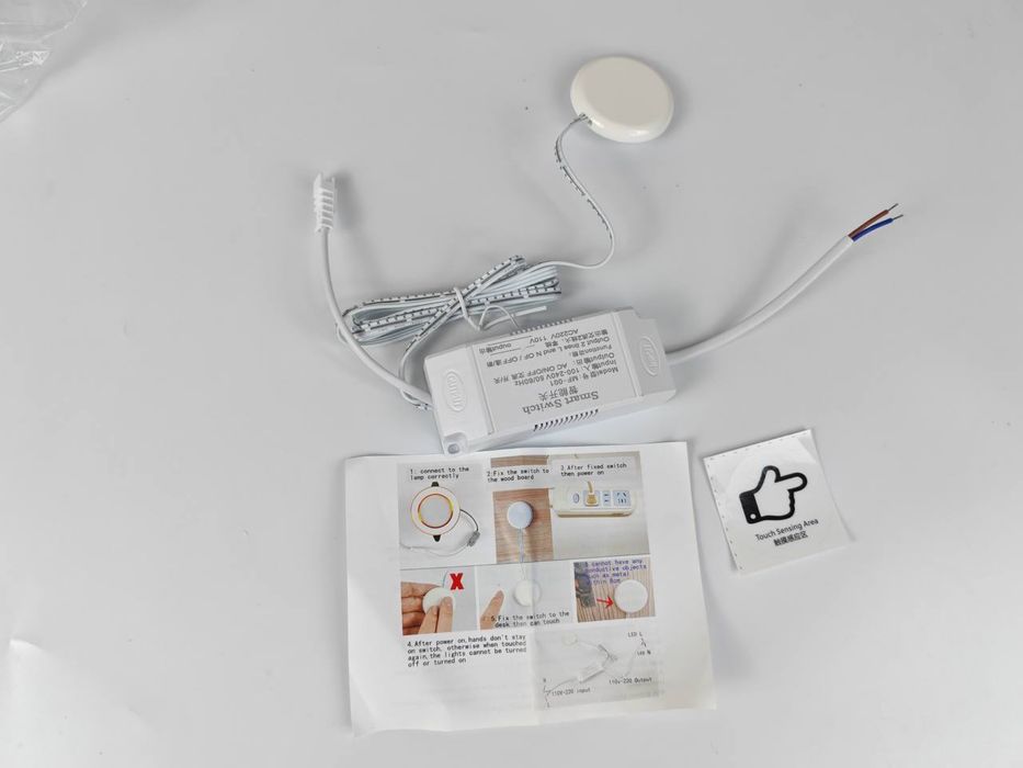 Подаётся новый сенсорный выключатель.