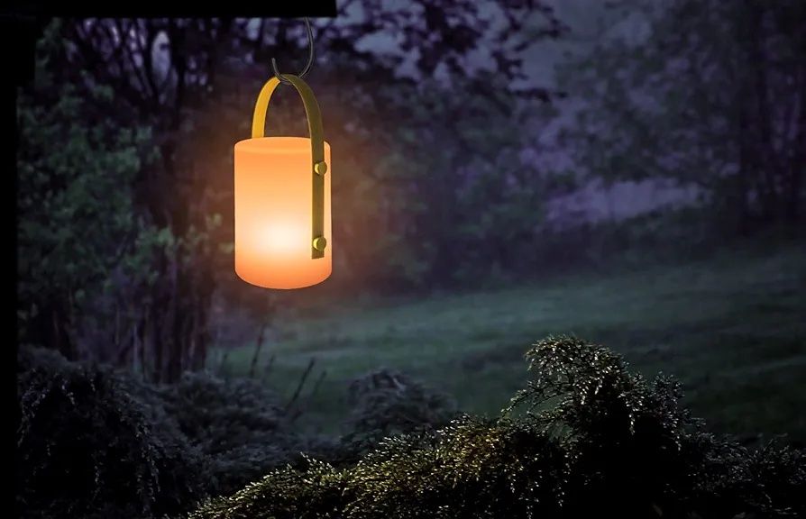Lampa solara si reincarcabila RGB cu telecomanda