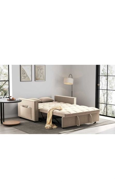 Canapea extensibila 2 locuri 140x77x85 cm