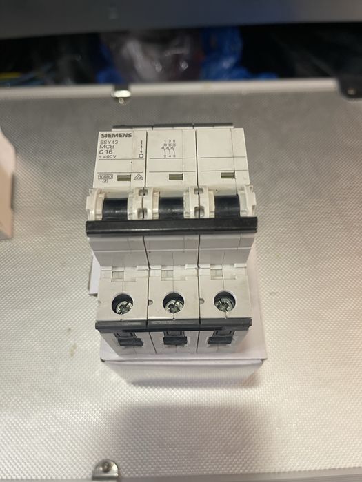 Siguranta automata Siemens 5SY63 16A Amp Triple Pole MCB  C16