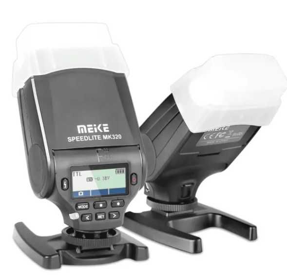 Blitz Meike MK-320 Mini TTL GN32 Cap Rotativ - compatibil Sony