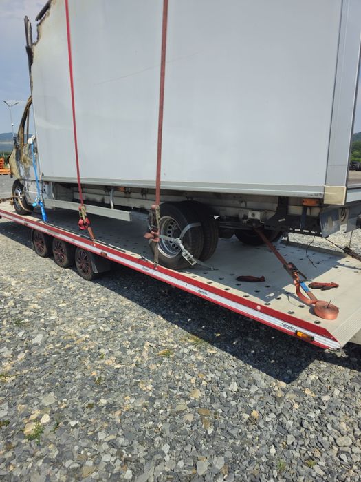 Punte spate cu roti duble Mercedes sprinter 907.