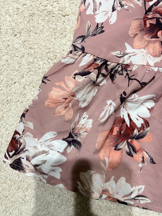 Rochie fetite, model floral, XS