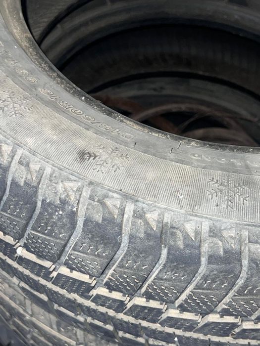 Зимные шины б/у 4штук