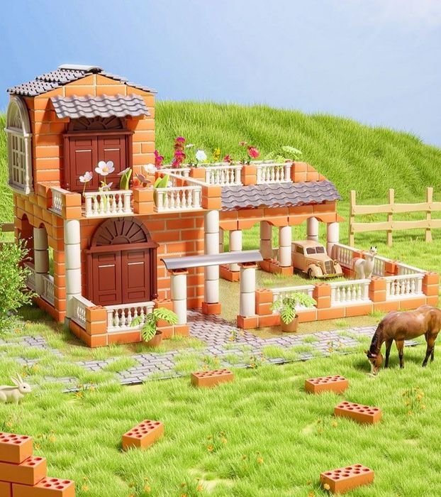 Макет игрушка сделай сам своими руками мини французский дом uyinchoq