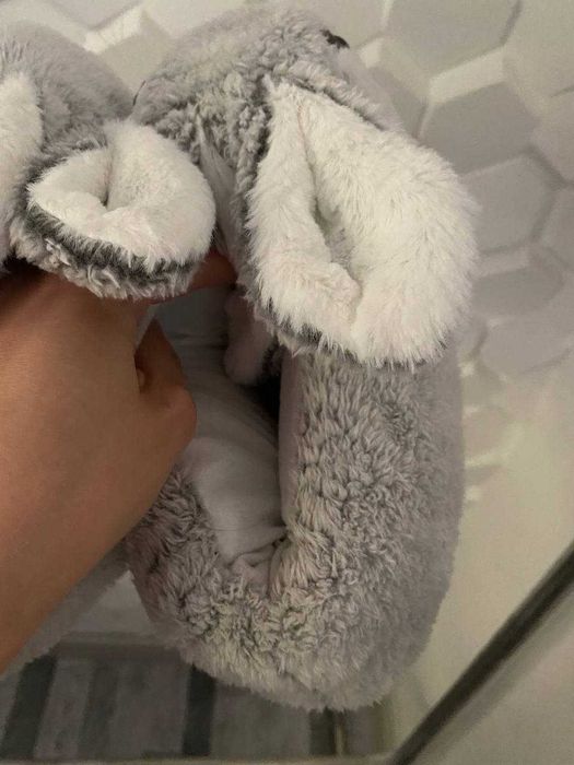 Домашние тапочки с зайцами