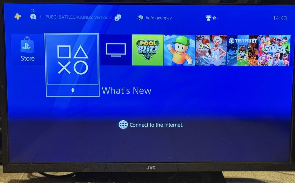 Конзола Sony PlayStation 4, 500 GB + 1бр контролер