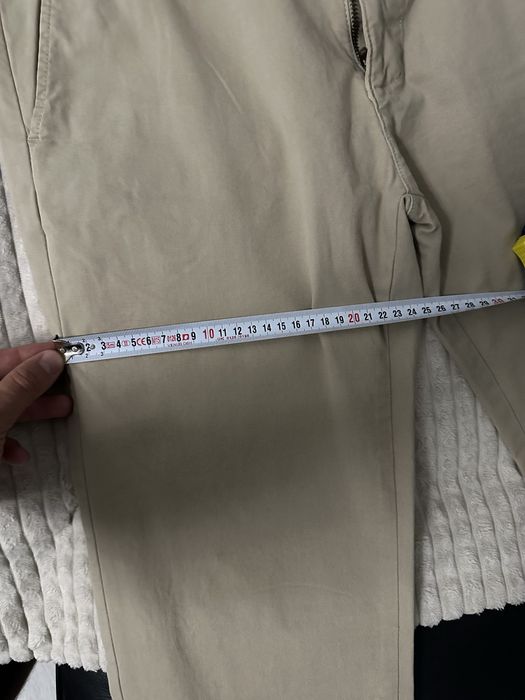 Pantaloni chino Zara crem skinny fit