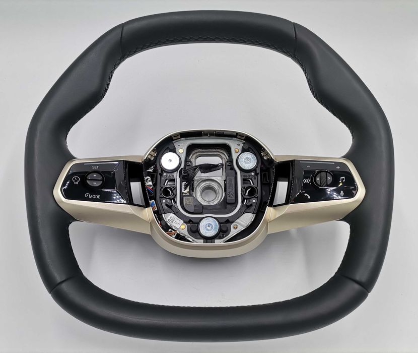 Мултифункционален Черен Кожен Волан BMW IX I20 - Перфектен