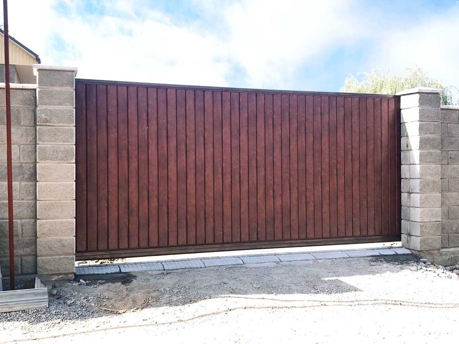 Откатные ворота под ключ, от 4 рабочих дней, от 690 тысяч