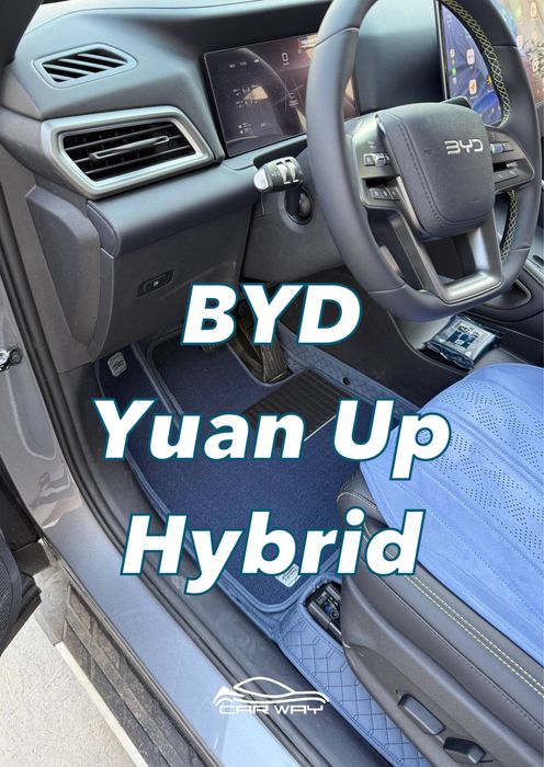 9D polik / коврики для BYD Yuan Up Hybrid