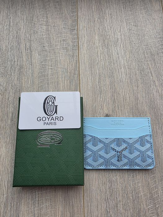 Cardholder Goyard - Albastru deschis - Nou