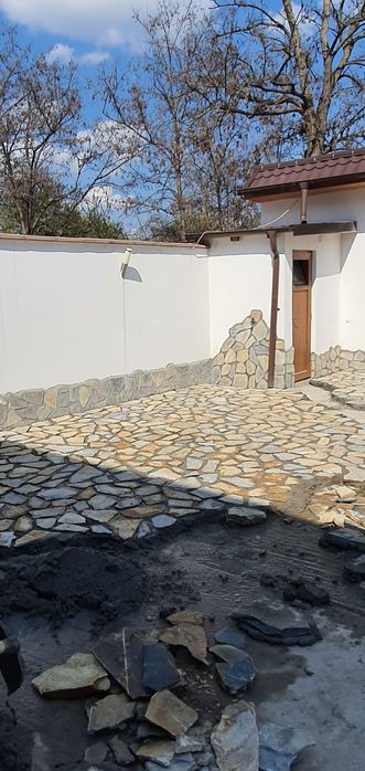 Piatră naturală de munte de Grecia.