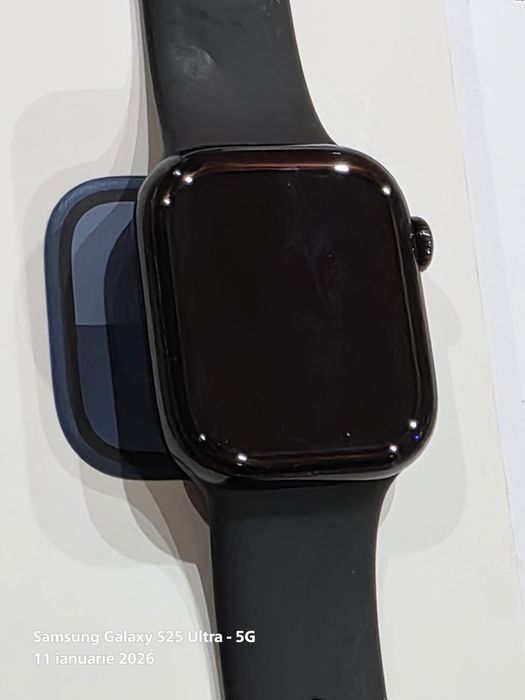 Apple Watch Seria 10 -42mm JetBlack -impecabil / Garantie