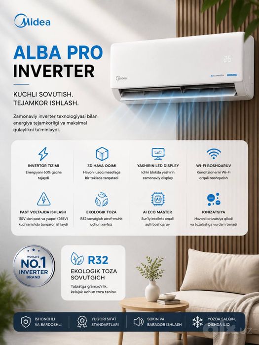 Midea Alba pro inverter