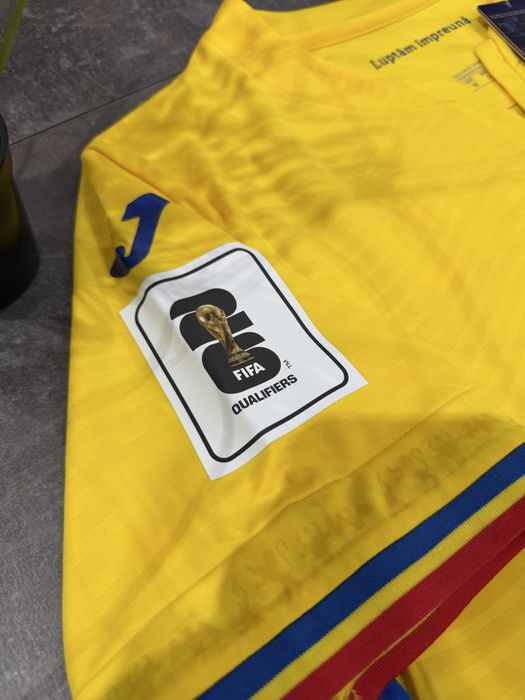 Tricou de Fotbal Joma Romania Home sez. 25/26 Stanciu 10