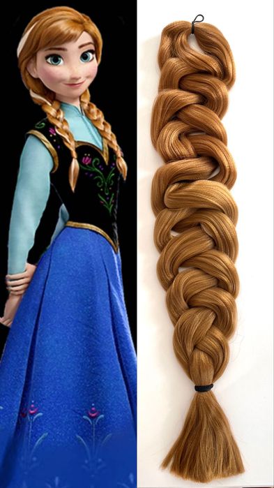 Руса Коса Elsa Frozen и Рижава коса Ana Frozen