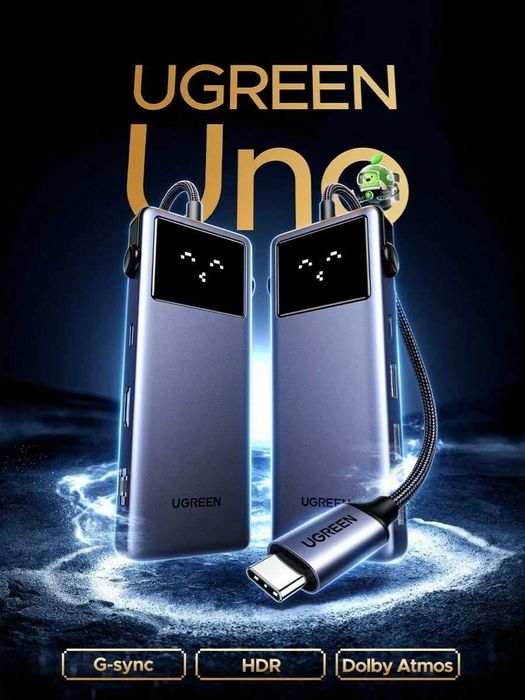 Ugreen Uno 7 in 1 — Универсальный USB-C Хаб. Есть доставка