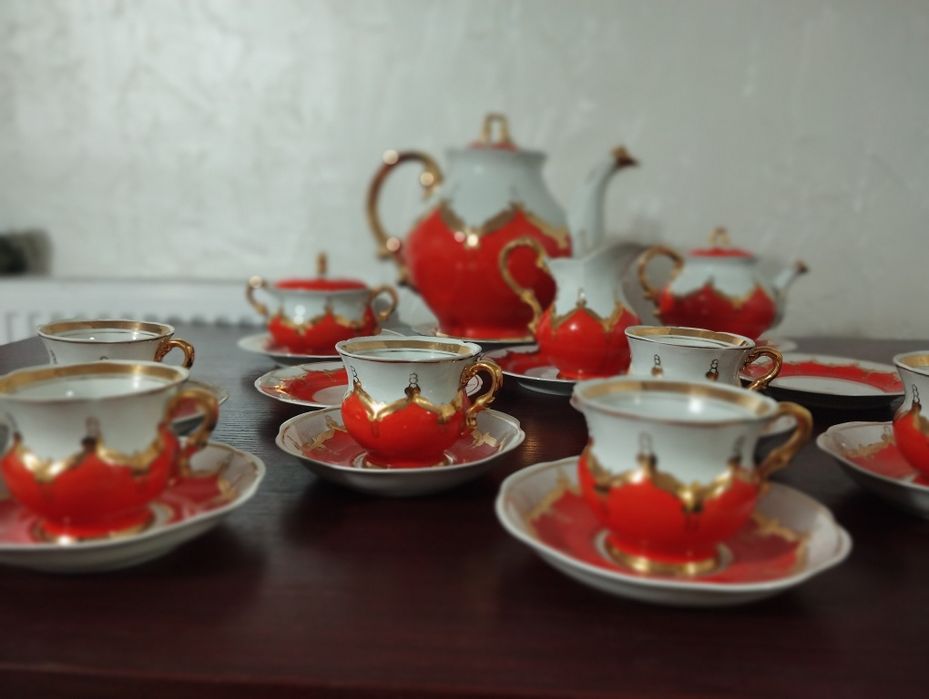 Сервиз чешский чайный