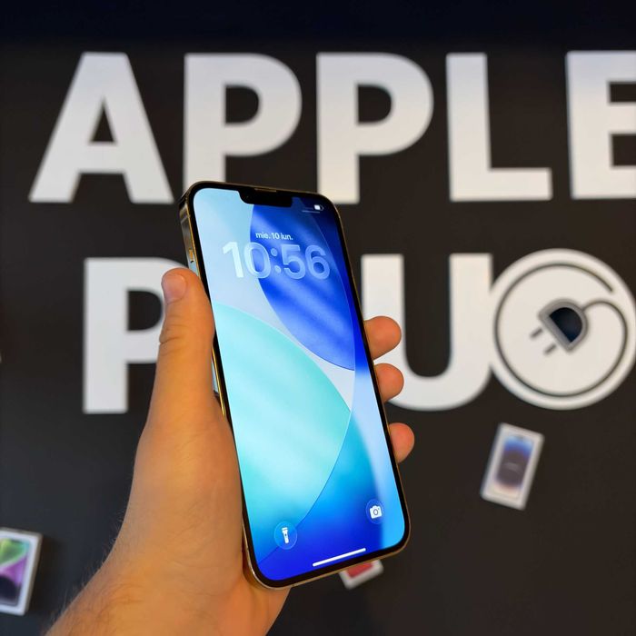iPhone 13 Pro Max 256Gb Gold 100% Baterie + 24 Luni Garanție/ Apple Plug