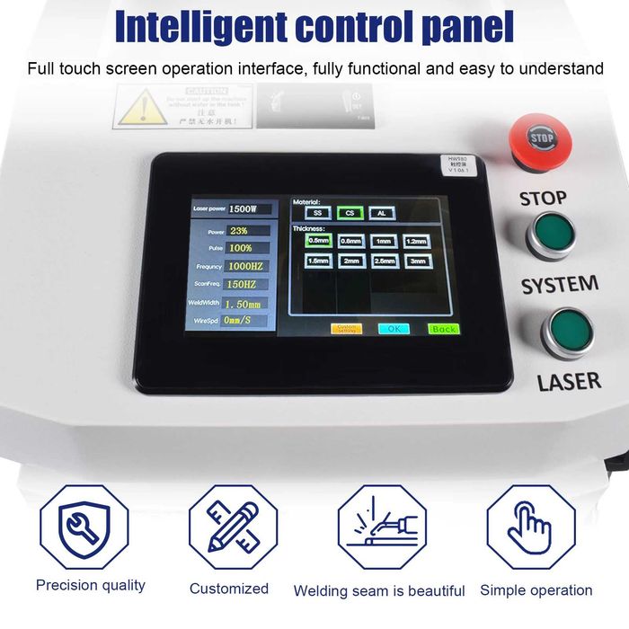 Aparat de sudura laser RECI 4 in 1, 1500W