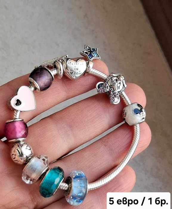 Сребърни талисмани _ модели  на Пандора на ниски цени