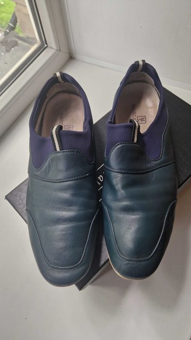 Продам мужские кожаные мокасины