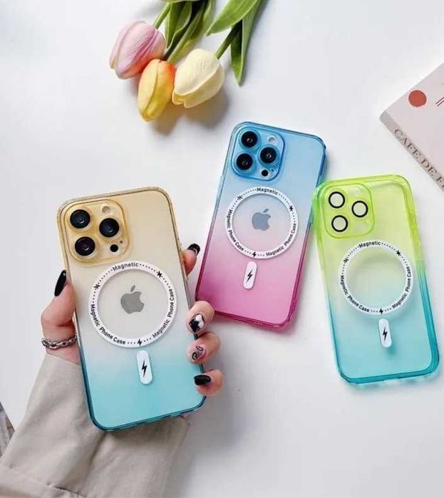 Husa magnetica cu incarcare wireless pt Iphone 13 , 13 Pro, 13 Pro Max