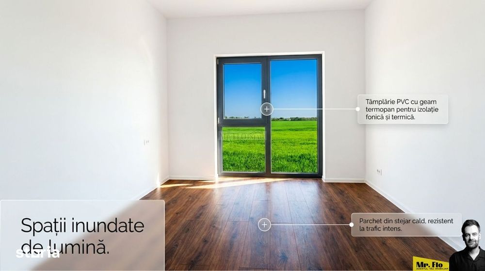 Apartament 2 camere - Construcție Nouă în Moșnița Nouă - de la 82.150E